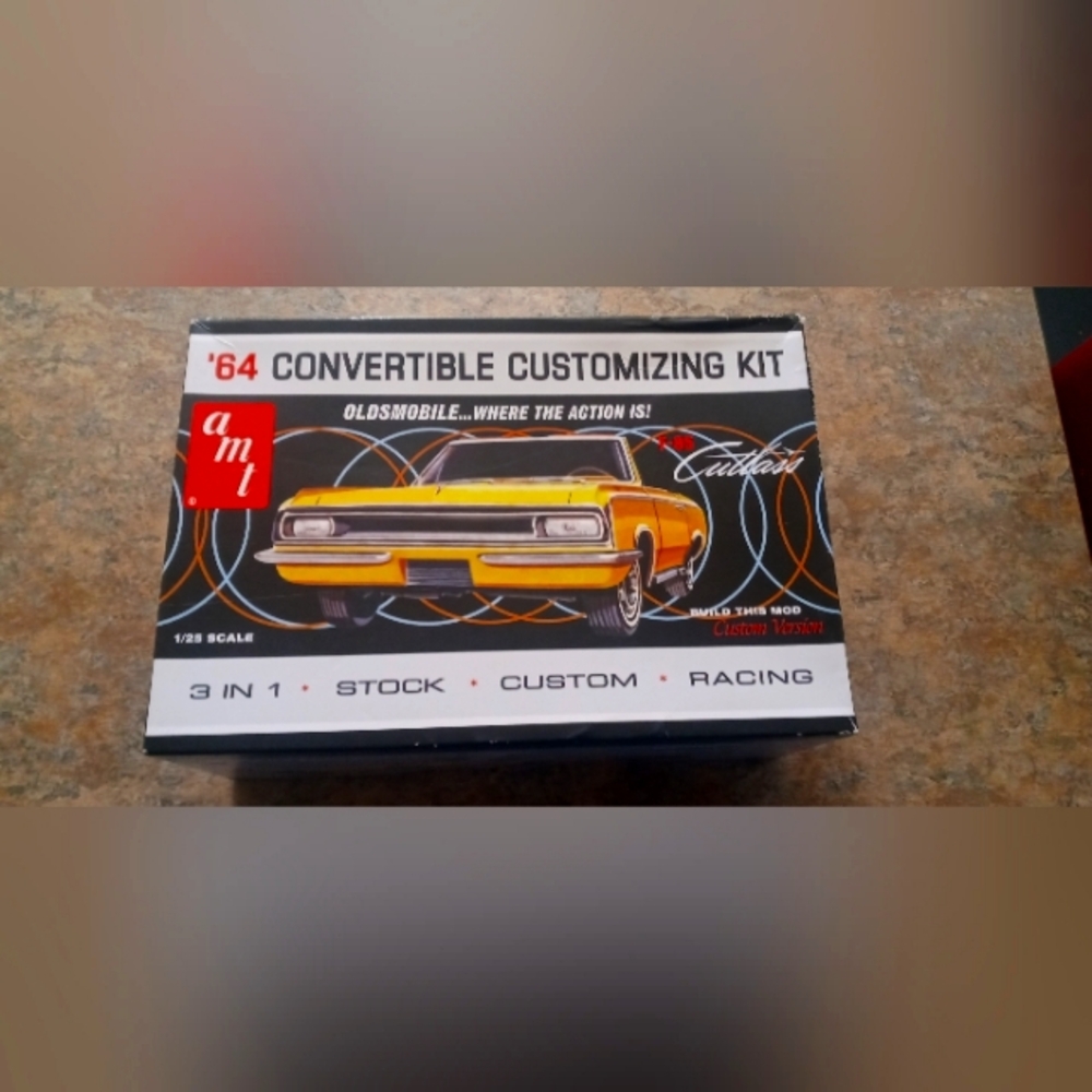 MT '64 Convertible Customizing Kit - Yellow model buick "